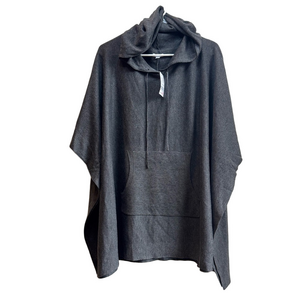 *NWT* SILVERSEA Knit Sweater Poncho with Hood and Kangaroo Pocket